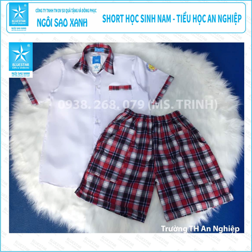SHORT HỌC SINH NAM - TH AN NGHIỆP